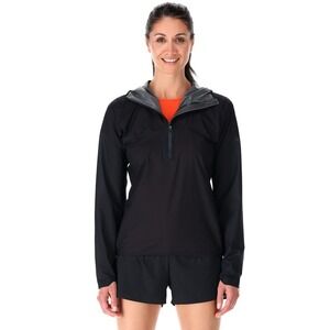 Rab Phantom Pull On Womens Black Pertex Shield Waterproof Hiking Jacket M UK 12